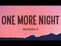 Maroon 5 - One More Night