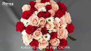 Kytice 40 míchaná PINK CALYPA - Florea.cz