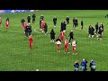 full time whistle u0026 reds applaud away fans rb leipzig 0 1 liverpool