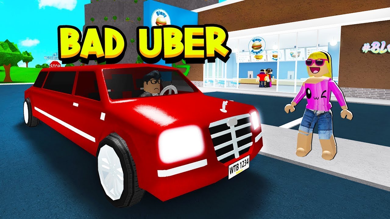 BAD UBER DRIVER IN ROBLOX BLOXBURG!! - YouTube