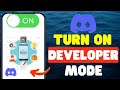 How to turn on Developer Mode on Discord Mobile 2024