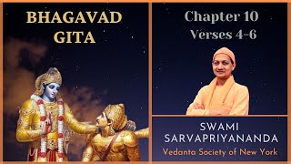 119. Bhagavad Gita | Chapter 10 Verse 4-6 | Swami Sarvapriyananda