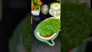 Restaurant Style Green Chutney recipe