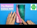 Frp Bypass Galaxy A80 U6 Android 11/ Unlock Google Account A80 Samsung / New Security / No ADB usb