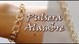 ¡¡¡PULSERA DE ALAMBRE 2 COLORES!!!