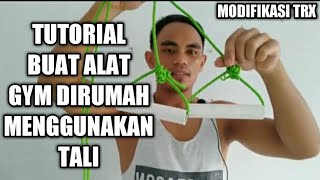 TUTORIAL CARA MEMBUAT ALAT GYM DIRUMAH TANPA HARUS KE GYM