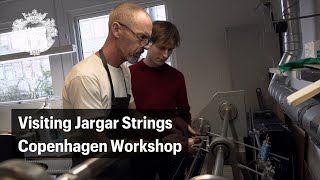 Cellist Johannes Przygodda Visiting The Stringmaker | Jargar Strings Copenhagen Workshop