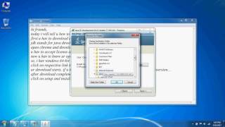 Java Tutorial 1 - jdk installation and set environment variable