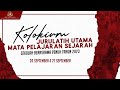 KOLOKIUM JURULATIH UTAMA MATA PELAJARAN SEJARAH TAHUN 2023- SEGMEN 1