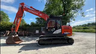 Hitachi Zx130LCN 6 Walkaround