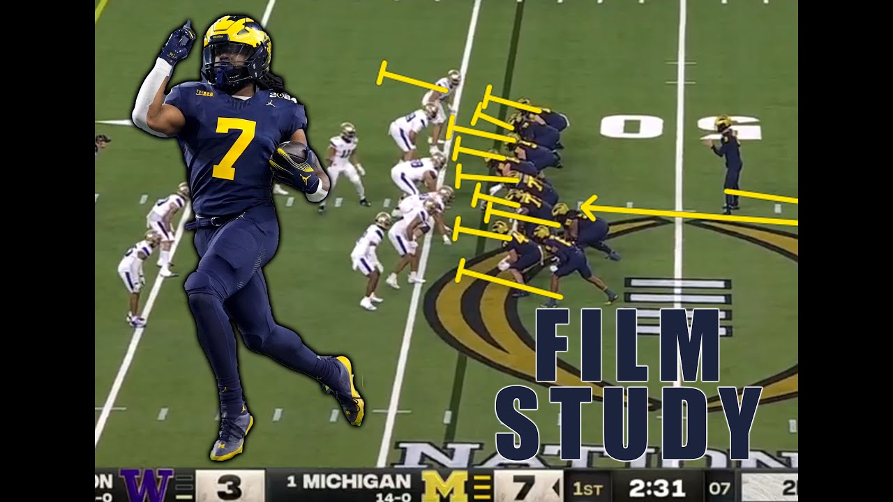 The Winning Plays: Michigan Vs Washington Film Study - YouTube