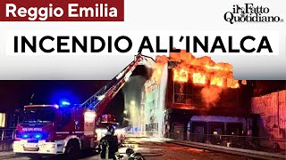 Reggio Emilia: incendio all’Inalca (gruppo Cremonini). Il Comune: “Chiudete le finestre”