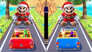 「マリオパーティスーパースターズ」最高のミニゲーム集ヨッシーVsマリオVsワルイージVsロゼッタ(マスター難易度)