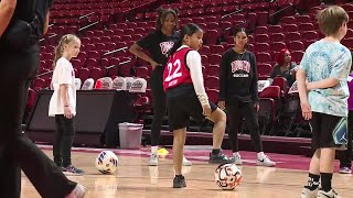 UNLV, Las Vegas Aces Celebrate National Girls and Women in Sports Day with Free Clinic