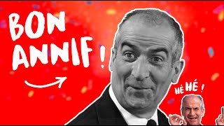 Louis de Funès - Bon anniversaire !! ~ HUMOUR RIGOLOGIE