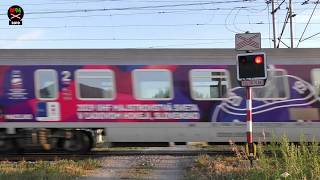 Železničné priecestie Teplička/Varín (SK) - 6.7.2019 / Železniční přejezd / Railroad crossing