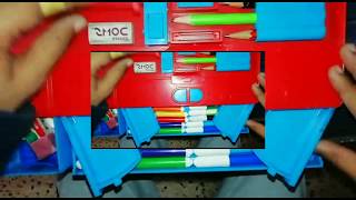 Jumbo geometry pencil box