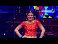 vijay tv anchor divyadarshini hot open navel show