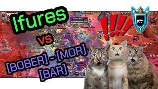 Ifures vs Todos 😱[BOBER] - [MOR] - [BAR]🥵 / Oathkeeper - Juradores / Albion Online ZvZ