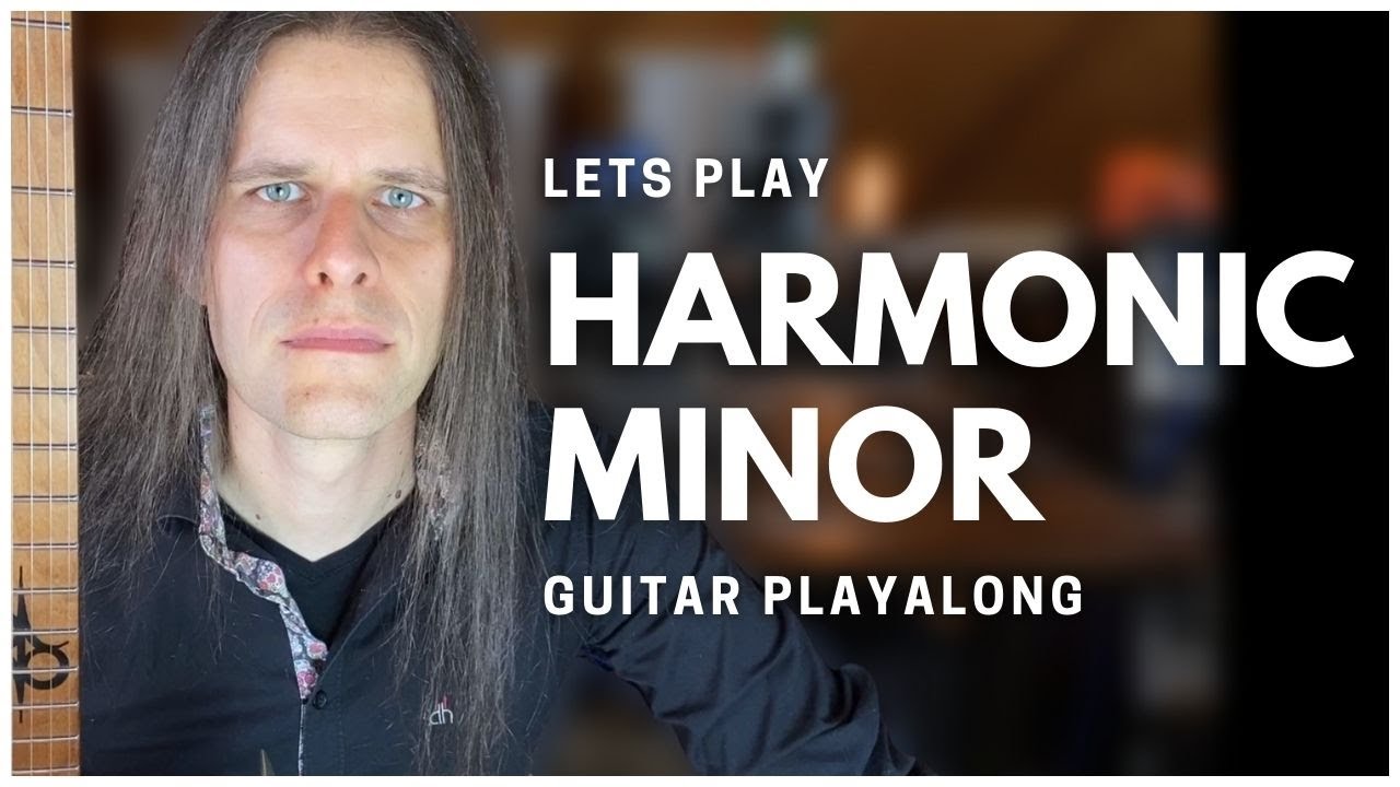 LETS PLAY HARMONIC MINOR SCALE | #guitar #lesson With #tabs - YouTube