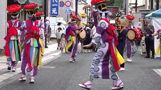 2023.8.27 盛岡さんさ伝承会もいち〜八幡ぽんぽこ市