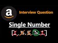 Single Number - Leetcode 136 - Python