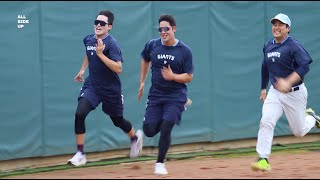 [야구⚾️] 롯데 자이언츠 in Tainan 투수조 러닝에 합류한 포수🏃🏻