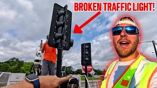 Emergency Traffic Light Repair – What We Found Was BAD!