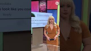 Watch as a news anchor trolls haters by reading viewer comments