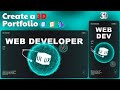 🚀 Create a Stunning 3D Portfolio Website with HTML, CSS & Spline 🌐✨