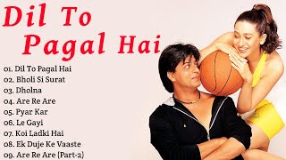 Dil To Pagal Hai Movie All Songs~Shahrukh Khan~Madhuri Dixit~KarismaKapoor~MUSICAL WORLD