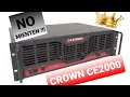 NO MIENTEN!! CROWN CE2000, + solución de falla típica!!