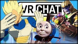 VEGETA VISITS KAMI'S LOOKOUT | VRChat Highlights