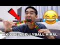 AKU BELI JELLYBALL VIRAL 😂 CHALLENGE MASUKKAN SEMUA DALAM MULUT 😱