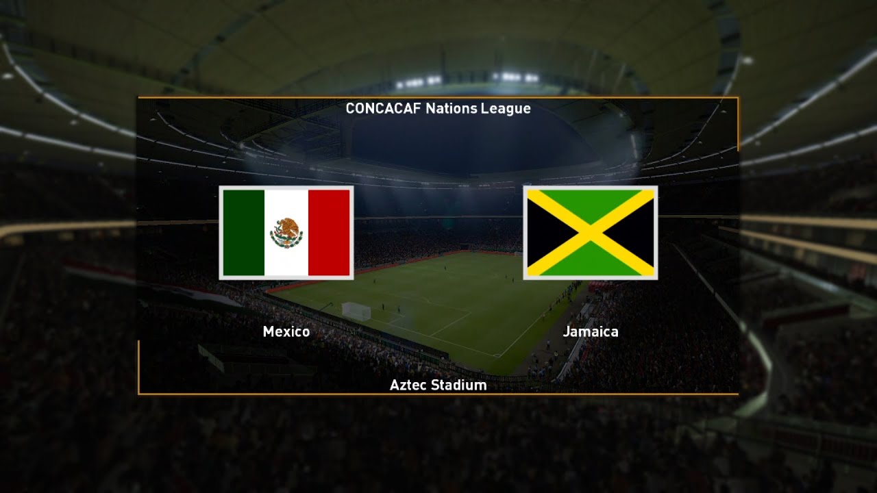 ⚽ Mexico Vs Jamaica ⚽ | CONCACAF Nations League (26/03/2023) | PES 2021 ...