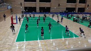 2019年IH バレーボール 女子 徳山商工（山口）vs  松山東雲（愛媛）