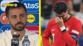 Bernardo Silva DEFENDS Ronaldo Amidst INTENSE Backlash After Penalty Miss vs Slovenia ©️UEFA 🔥