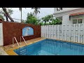 3 bhk villa for rent 5 mins drive from anjuna u0026 vagator beach