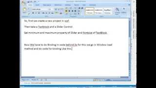 Wpf Binding in Code Behind