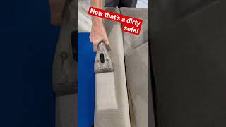 Now that’s a dirty sofa….#cleaning #shorts #shortvideo #satisfying #sub