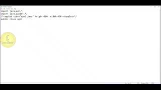 Java | Applet 'Graphics display' | CodeLearning