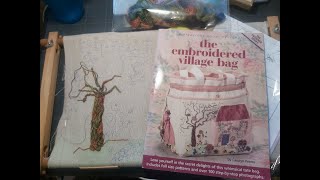 The Embroidered village bag by Carolyn Pearce Project Pt one