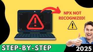 NPX Not Recognized in Visual Studio Code | FIXED | NPX Error VS Code (2025)
