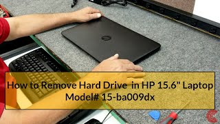 How to Remove Hard Drive HP 15.6