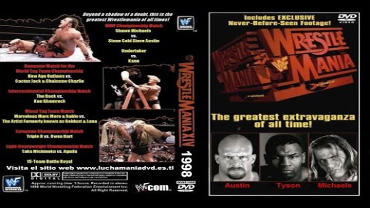 WrestleMania 14 - WWE 2K19 Full Card Playthrough - YouTube