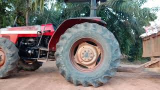 Cara mengoprasikan traktor roda4 tipe 440