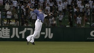 【プロ野球パ】ボールが消えた!?西川がまさかのエラー 2015/06/26 L-F