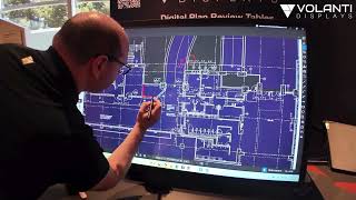 Full Plan Table Demo with Architect | Volanti Displays Touchscreen in Action