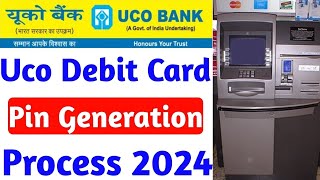 Uco Bank Debit Card Pin Generation | How To Generate Uco Bank ATM Pin | Uco Bank ATM Pin Generation