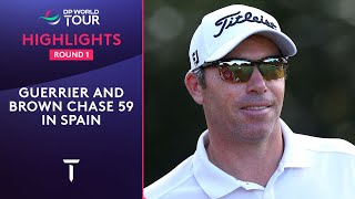 Round 1 Highlights | A Second 59 in Tour History?! | 2024 Estrella Damm N.A. Andalucía Masters